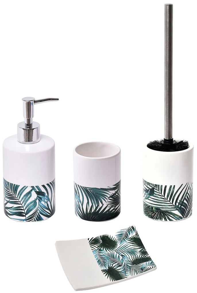 WC kefa Tropicale, kombinácia farieb/s chrómovými prvkami