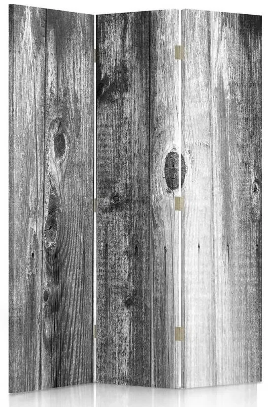 Gario Paraván Rustikálna doska Rozmery: 180 x 170 cm, Prevedenie: Otočný paraván 360°