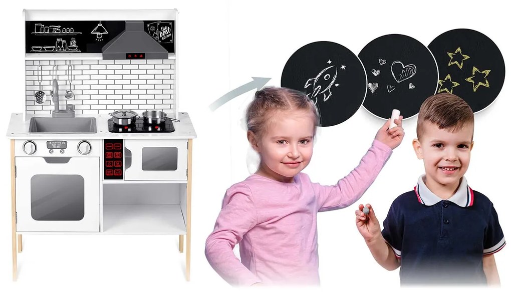 Ricokids Drevená kuchynka pre deti RC-846
