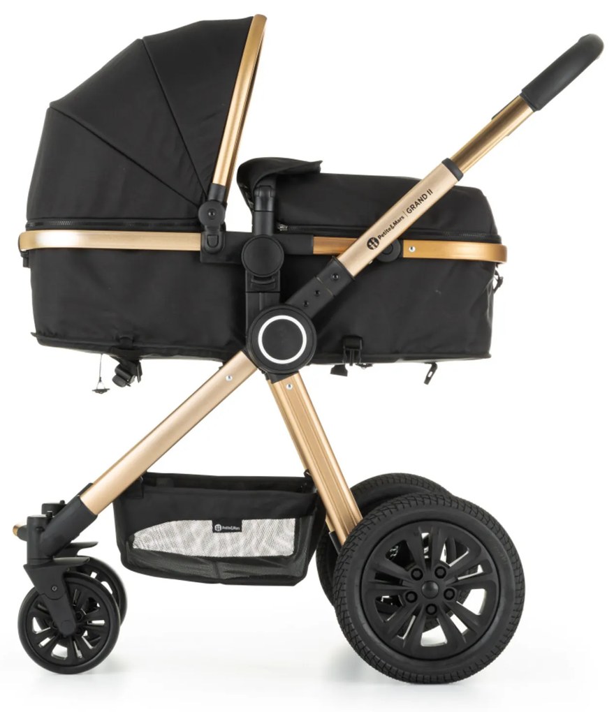 Kočík kombinovaný 2v1 Grand II Golden Ebony Petite&Mars
