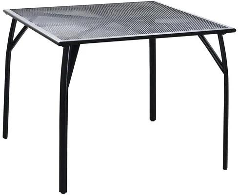 Záhradný stôl Rojaplast ZWMT-90 90x90 cm kovový s drôtenou doskou