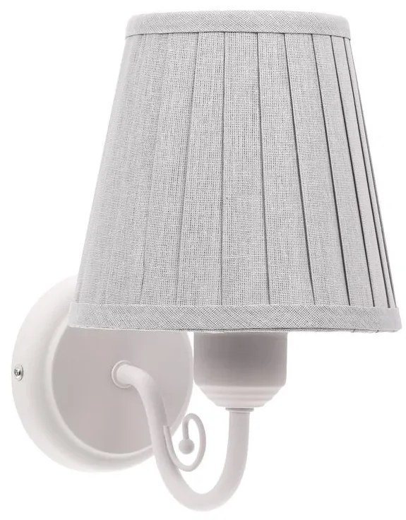 Nástenná lampa FIREZ 1xE27/40W/230V biela/šedá