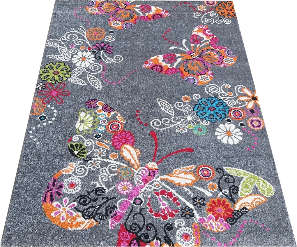 DY Bella 114 Sivá Rozmer: 200x290 cm