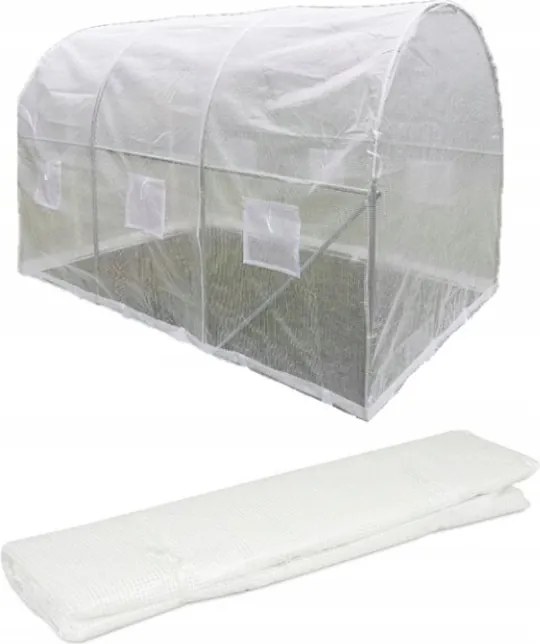 Záhradný fóliovník 3x4,5 m BIELY + darček