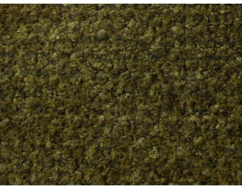 Tmavozelená čalúnená dvojlôžková posteľ s roštom 140x200 cm Makana – Makamii