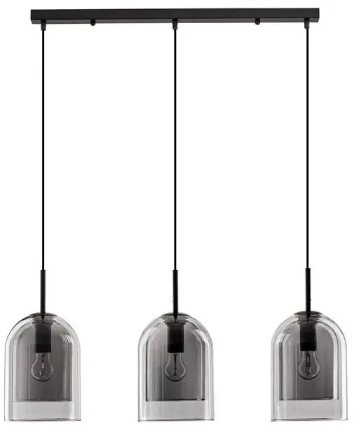 Luster na lanku Velor 70 čierne