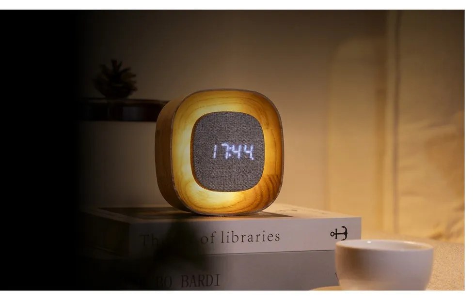 Digitálny budík Lumos Ash – Gingko
