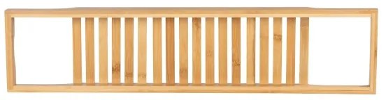 WENKO 24750100 - Polička na vaňu BAMBUSA 70x16 cm hnedá
