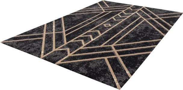 Koberec Agnella Tempo Gate čierny