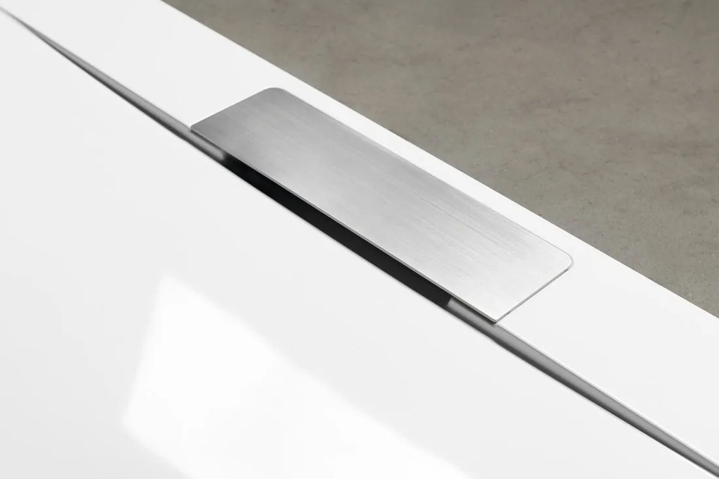 Polysan Polysan, KAZUKO sprchová vanička z liateho mramoru, 100x90 cm, 40336