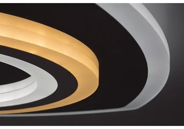 Rabalux 71318 - LED stmievateľné stropné svietidlo TANELI 60W/230V 3000/4000/6000K chróm + diaľkové ovládanie