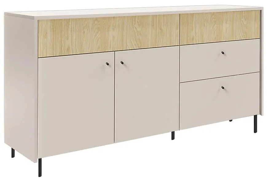 Komoda Malta MA6 2D2S béžová /dub