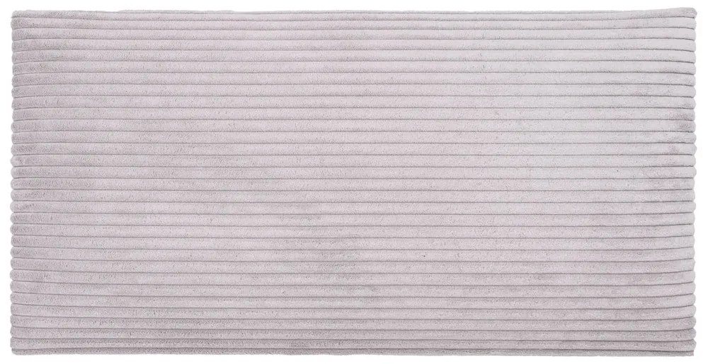 Čalúnený nástenný panel FRAME LINCOLN 30x60 cm Farba: Svetlosivá