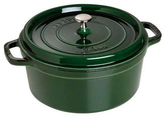 Staub Cocotte hrniec, okrúhly 24 cm/3,8 l bazalka