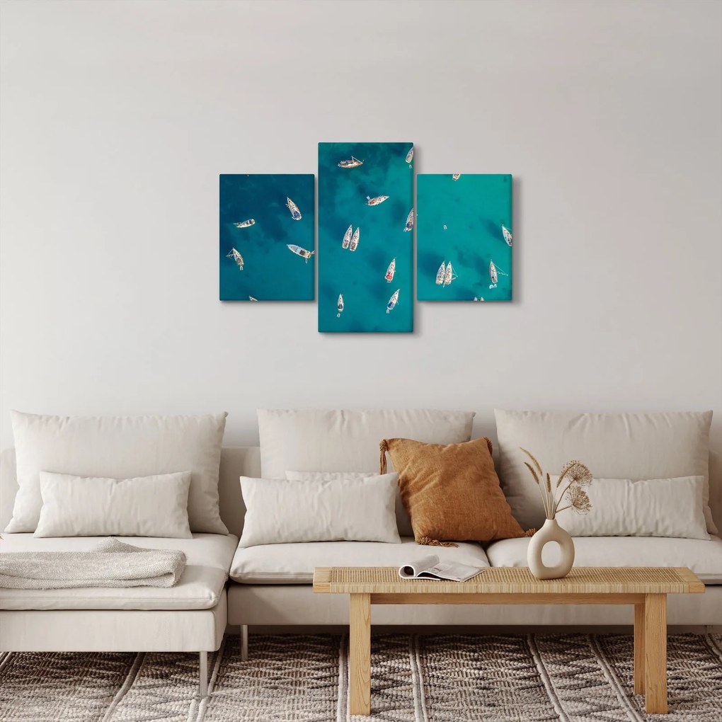 Obraz - Plachetnica (90x60 cm)