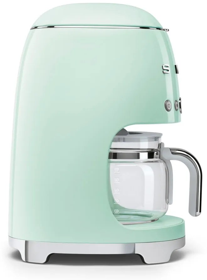 Svetlozelený kávovar na prekvapkávanú kávu Retro Style – SMEG