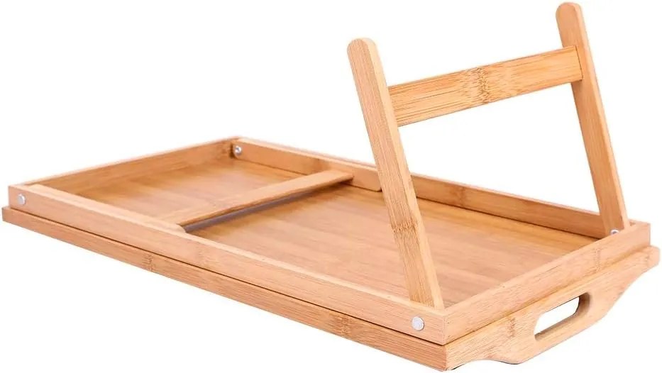 Skladací podnos na raňajky AURELIA bambusový