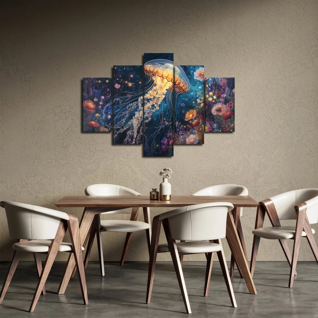 Obraz - Magická medúza (150x105 cm)