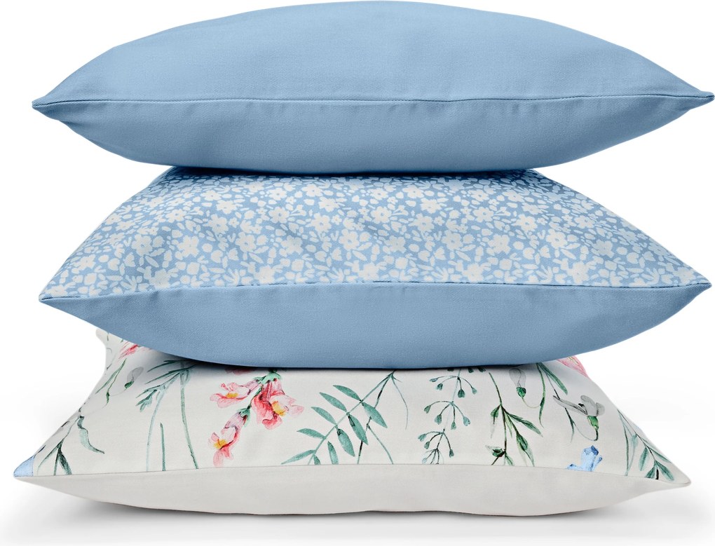 Obliečky na dekoračné vankúše, 3 ks