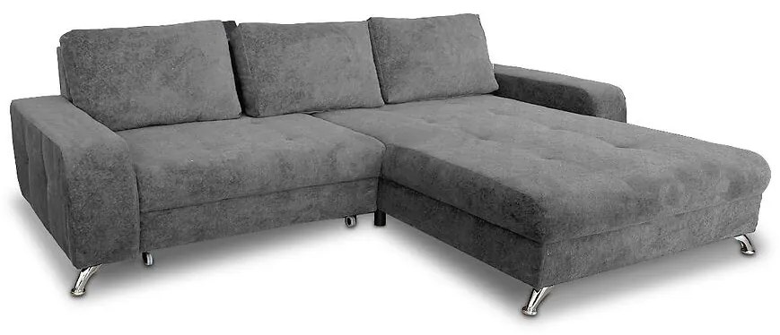 Rohová sedacia súprava Wenus P Bellini 3 sivá