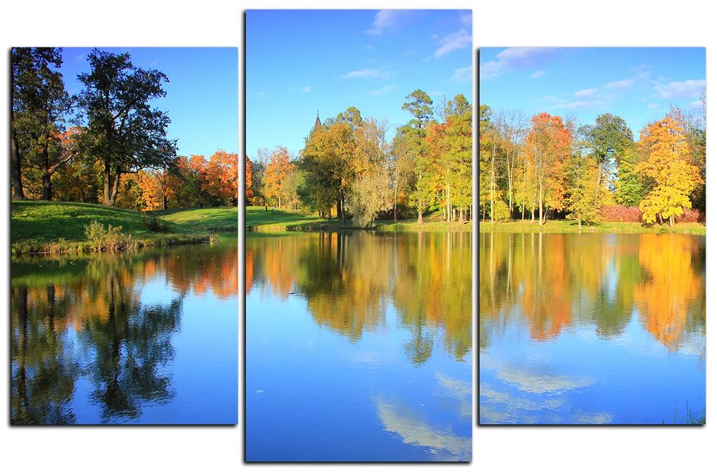 Obraz na plátne - Jesenný park 1175C (135x90 cm)