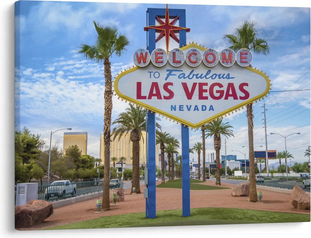 Obraz - Las Vegas (70x50 cm)