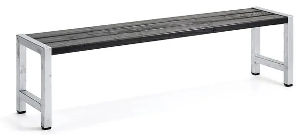 Lavica SCENIC, 1760 mm, čierna