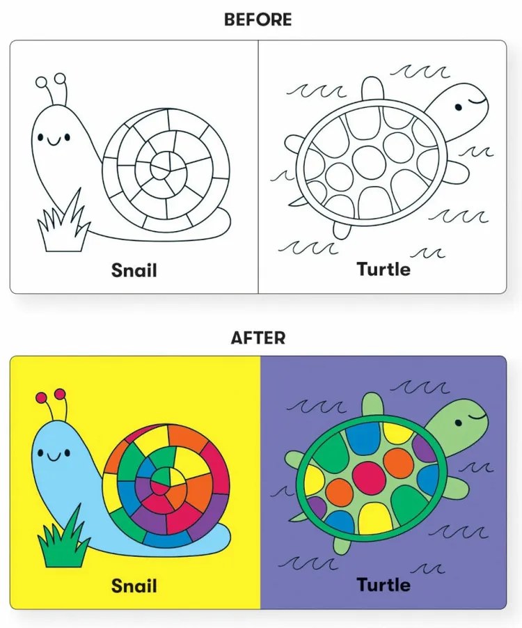 Mudpuppy Knižka na kúpanie Dúhová divočina