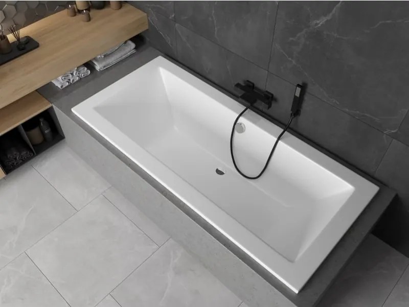 Mexen Cube obdĺžniková vaňa 190 x 90 cm, biela - 55051909000