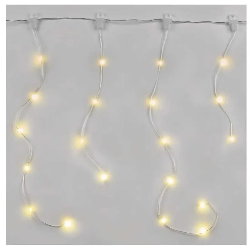 EMOS LED Vonkajšia vianočná reťaz 54xLED/8 funkcií 6,7x0,7m IP44 teplá biela D3CW01