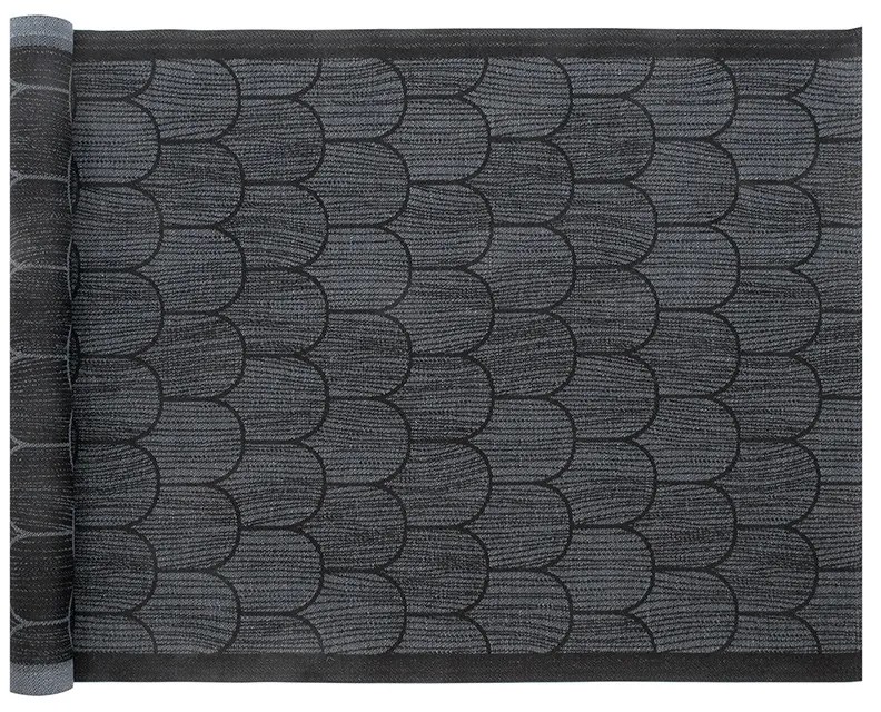 Podložka do sauny Paanu 46x150, tmavo sivá