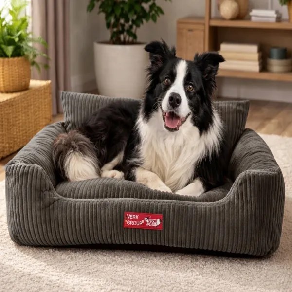 Pelech pre psa / mačku L - Menčester gaučík - hnedá