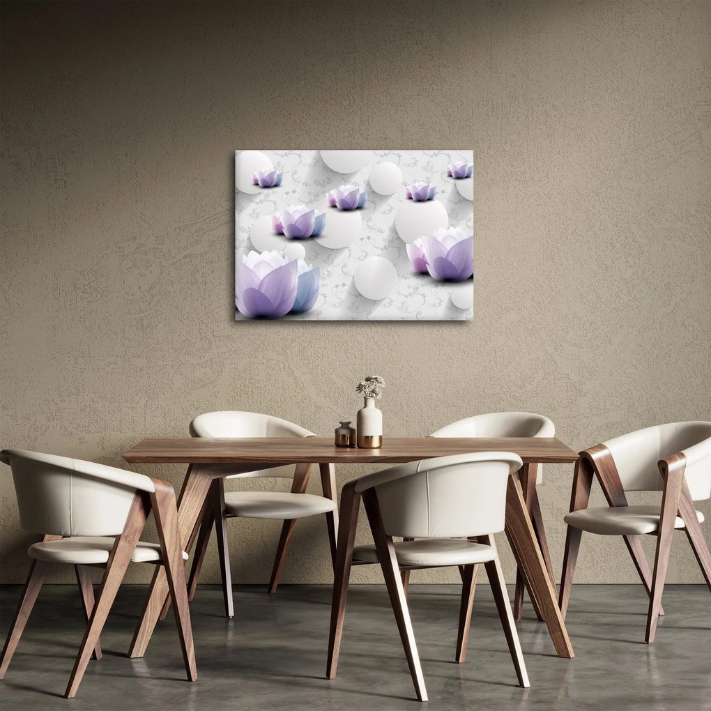 Obraz s kvetmi (70x50 cm)