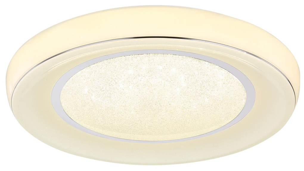 GLOBO Stropné svietidlo MICKEY LED, 30 W, teplá biela-studená biela, 66 cm, okrúhle