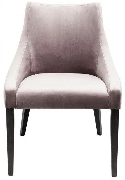 Stolička  Mode Velvet šedá 88 × 62 × 68 cm KARE DESIGN