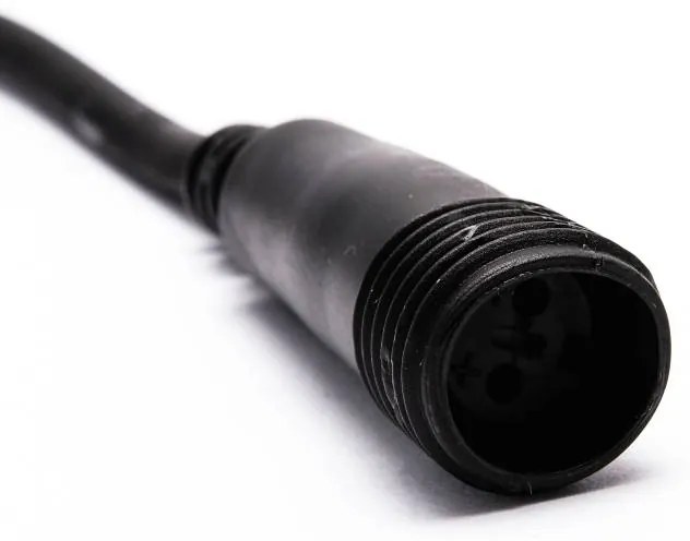 DECOLED Svetelný stožiar pre žiarovky s päticou E27, 50 m, 50 objímok, IP67