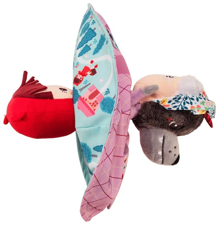 Lilliputiens - obojstranná rozprávková bábika - Červená Čiapočka