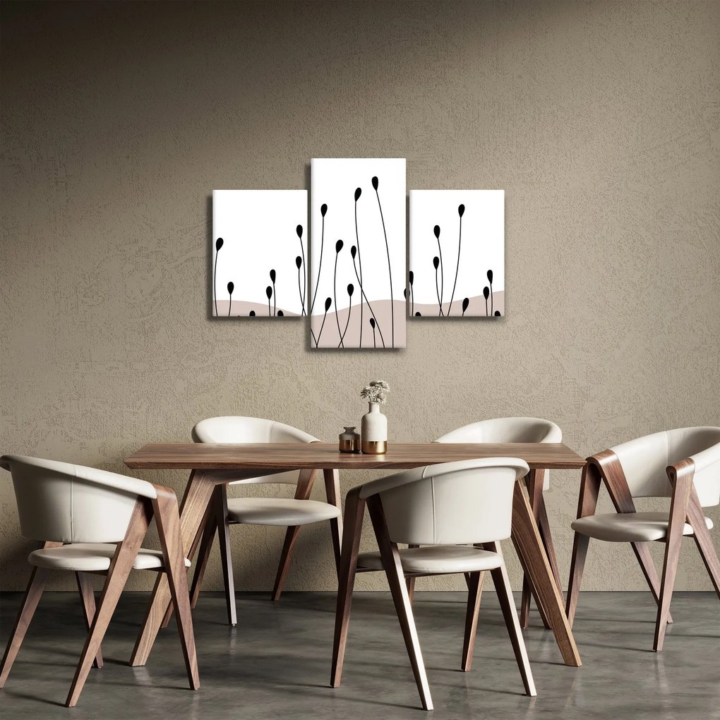 Obraz - Grafická lúka N⁰1 (90x60 cm)