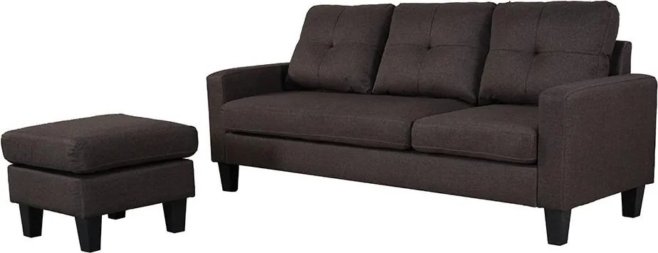 Rohová sedacia súprava Catini Arvika hnedá