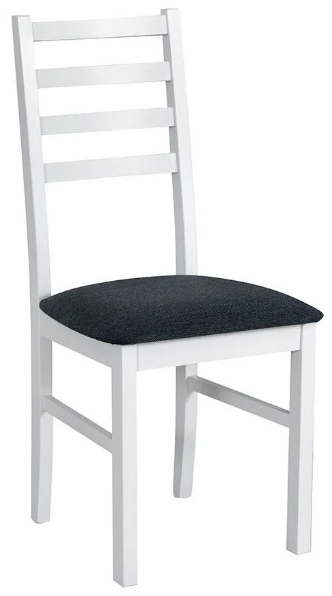Stolička Zefir VIII, Morenie: biela, Poťahové látky: Zetta 297