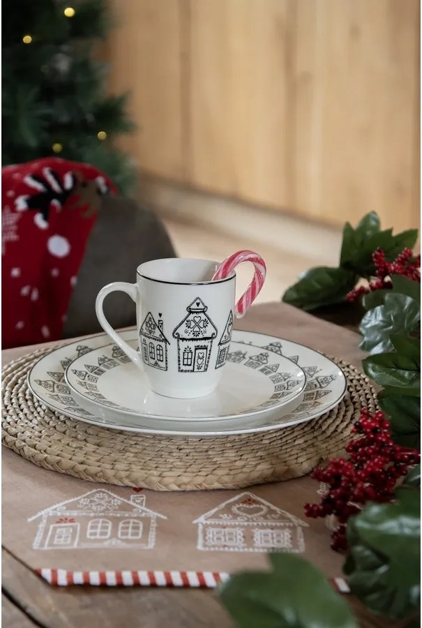 Chňapka s perníkovými chalúpkami Gingerbread Bliss - 18*30 cm