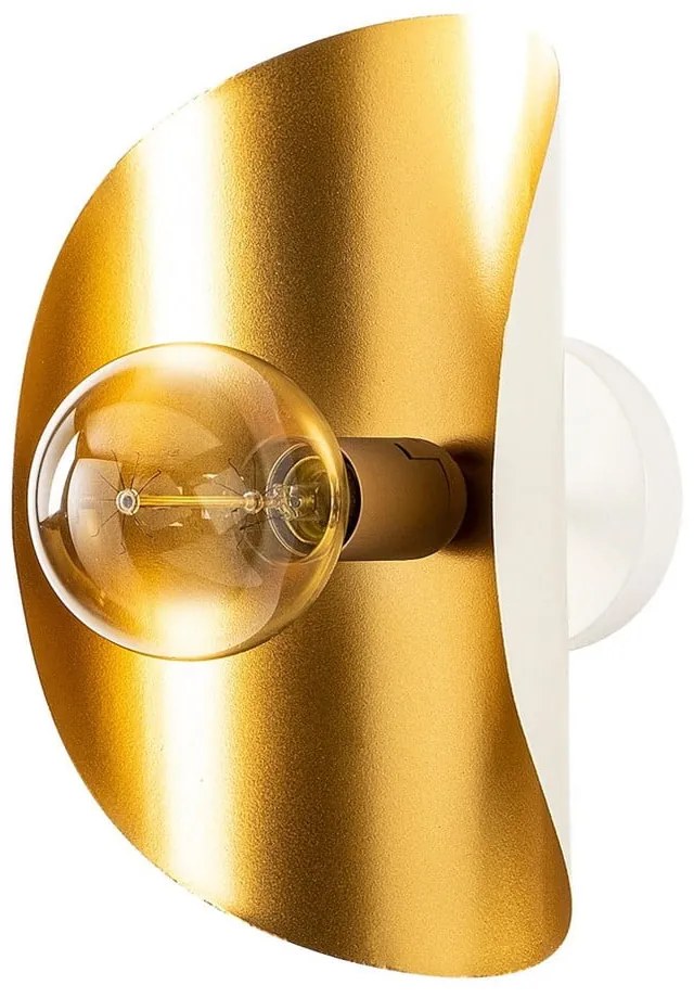 Nástenné svietidlo v bielo-zlatej farbe Sivani – Opviq lights