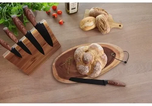Krájacia kuchynská doštička Akát, 44,5 x 18 x 1,9 cm