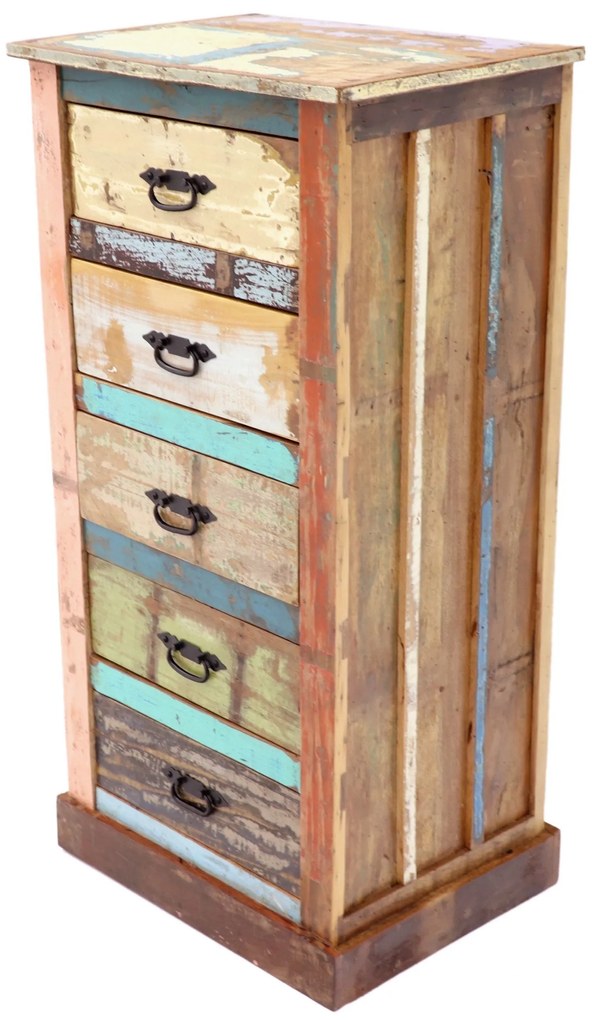 furniture-nabytek.cz - Drevená komoda so šuplíkmi z manga 60x120x45
