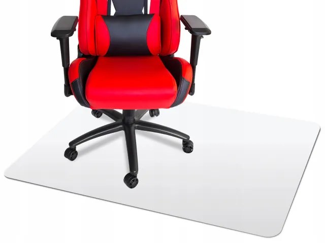 Podložka pod stoličku 100x140 cm priesvitná