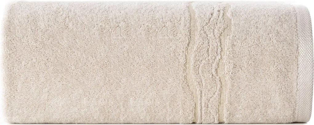 BAVLNENÝ UTERÁK KARIN SADA 6KS 50X90 CM BÉŽOVÁ