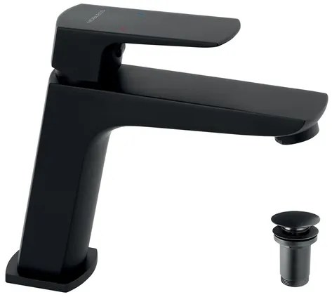 Novaservis Nobles EGO umývadlová batéria nobless ego s výpusťou čierna 43003,5 43003.5