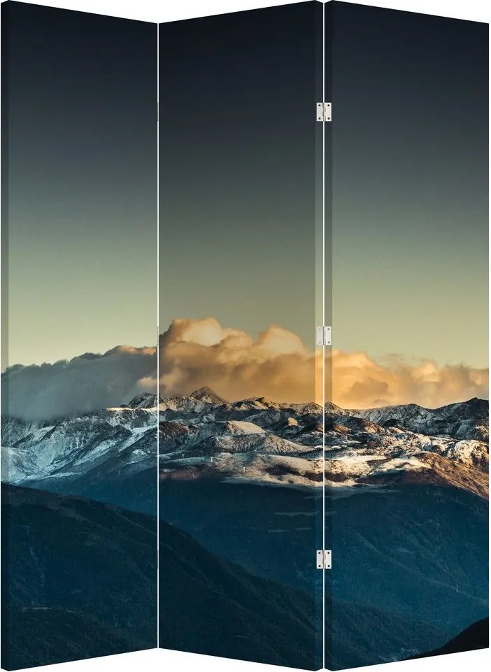 Paraván - Vrcholky veľhôr (126x170 cm)