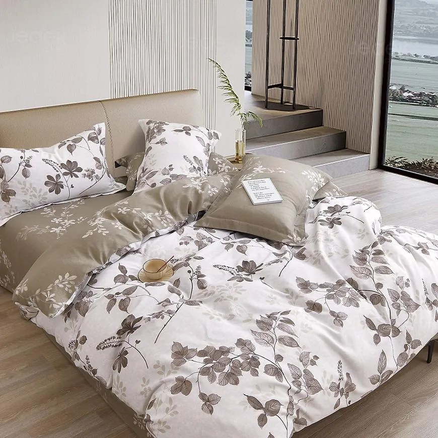 Posteľná bielizeň z bavlneného saténu ALBS-01348B 140x200 Lasher