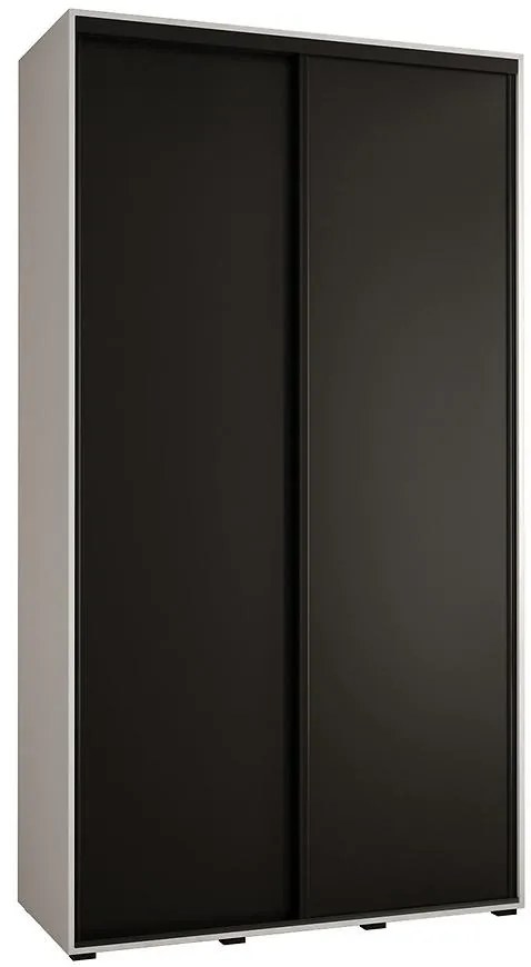 Skriňa 45 Canaris 1 140 biela/čierna/čierna